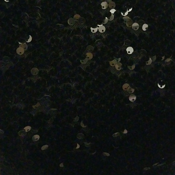 Dress the Population Black Velvet Sequin Dress - Picture 2 of 8